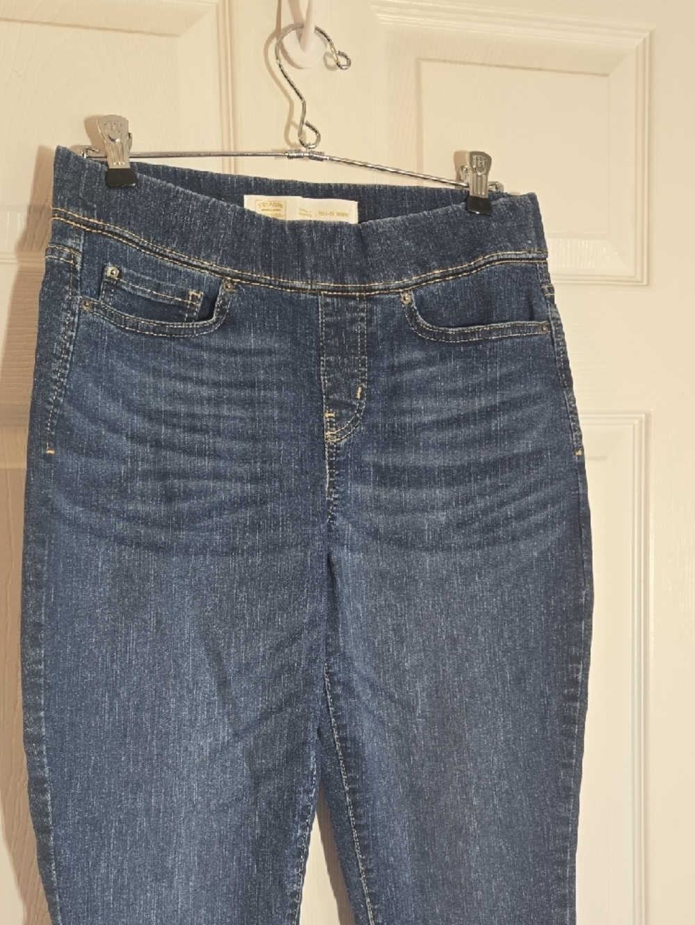 Levi's Dark Blue Skinny Jeans Size 6 Short - Picture 4 of 9